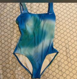 Nike One-Piece Swimsuit Blue Ombre