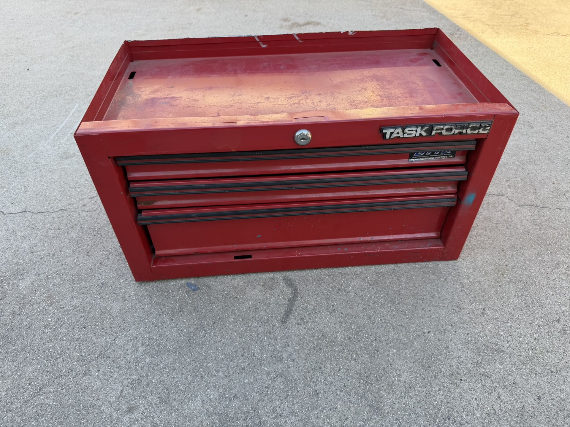 TASK FORCE STEEL 3 DRAWER TOOLBOX