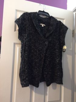 New sweater cardigan size M