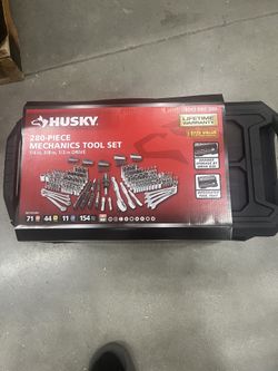  Husky 280-Piece Mechanics Tool Set. 