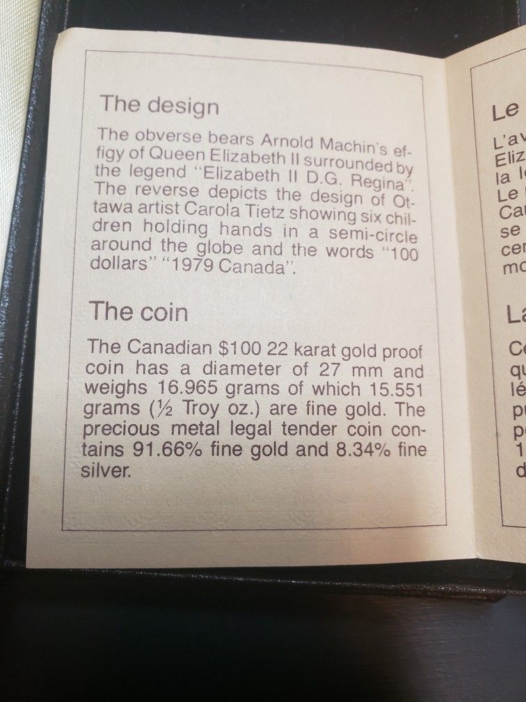 980$ 22k 16.965gram gold Coin