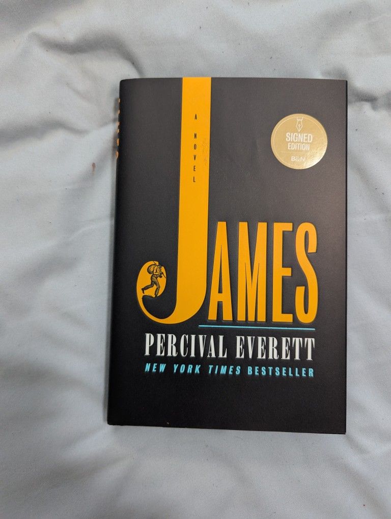Signed Edition JAMES by Percival Everett TRUE FIRST PRINT 1st/1st Pulitzer Prize Winner