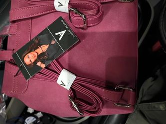 Vanessa Williams Backpack Pink Suade