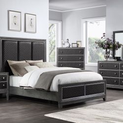 4-PCS Queen Size Bedroom Set In Offer 🔥🔥🔥