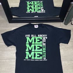 Vintage 2000s MilkCrate “It’s All About Me Me Me”  Promo Shirt 