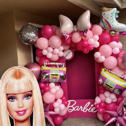 💥🔥🤩 Life Size Barbie Box Party Set-Up 🤩 🔥💥