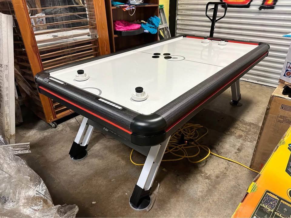 MD SPORTS 90” Air Powered Hockey Table