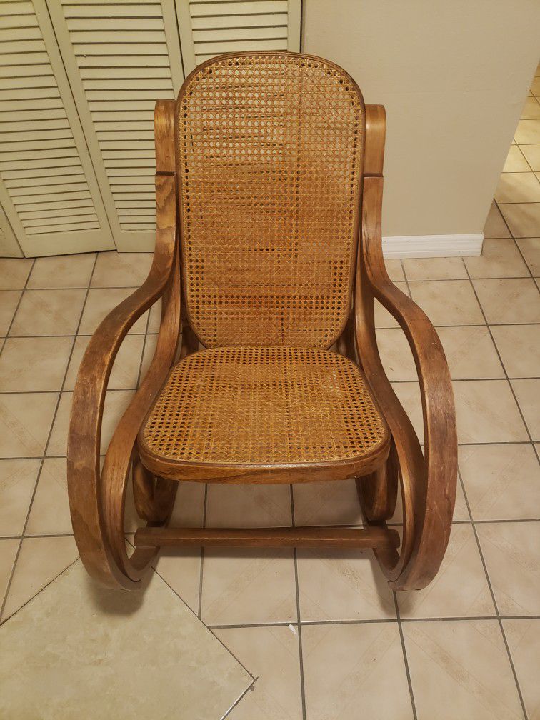 Rocking Wood Chair 