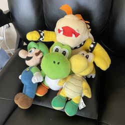 Mario Plushie Collection