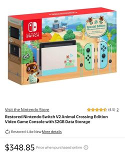 Nintendo Switch Animal Crossing Version