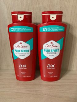 Old Spice 24oz Pure Sport Body Wash, Price for Both