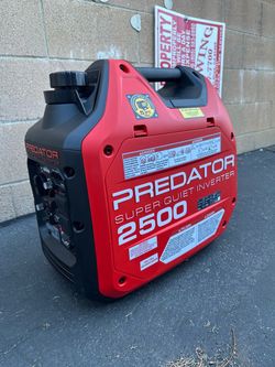 Predator 2500 Super Quiet Inverter Generator