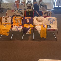 Jerseys Collection Variety NBA, MLB, NFL, College