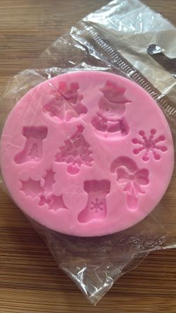 CHRISTMAS THEME SILICONE MOLD