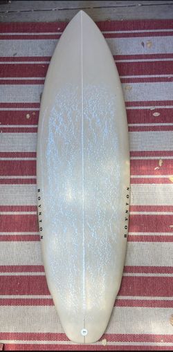 5’8” Twin Fin Surf board by Burke Boynton