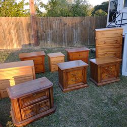 Dressers And End Tables More Than In The Picture Solid Wood Very Nice!!!!