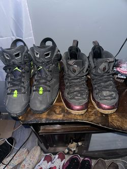 Size 12 Foams Size 13 6s