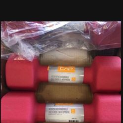 12LB Pound Neoprene DUMBBELLS  Pair 