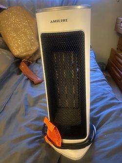 AMILIRE Soace Heater. About 20” tall