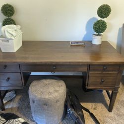 Desk Strong Solid Wood 