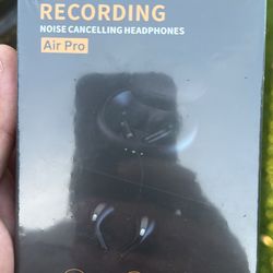 Air Pro Recording Noise Cancelling Headphones
