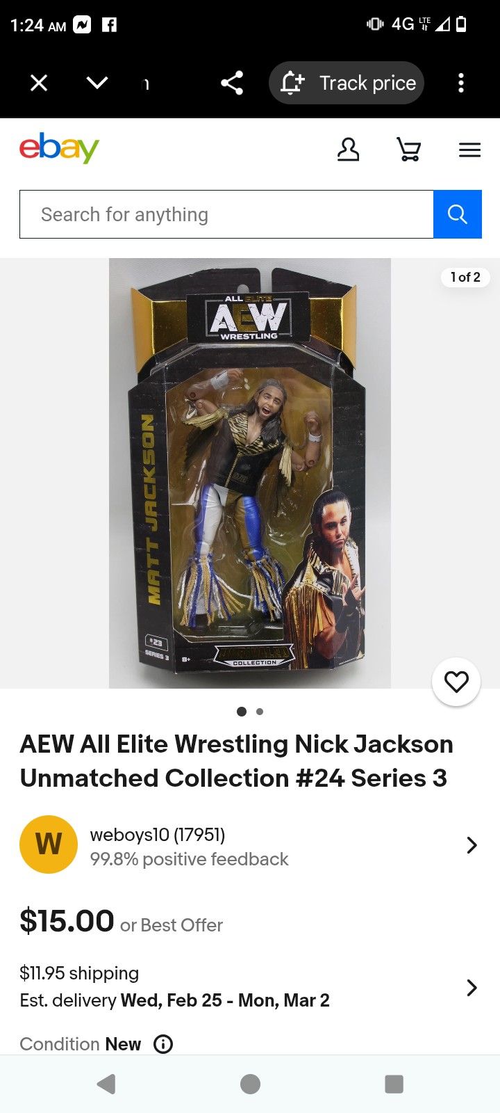 WWE Dolls Brand New In Box