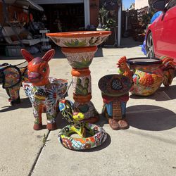 Macetas de Talavera y Decoraciónes ,diferentes diseños y diferentes $$presios .