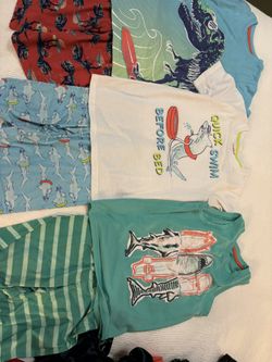 Boys Summer Pajamas Size 10/12