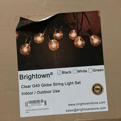 Brighttown Outside Lights