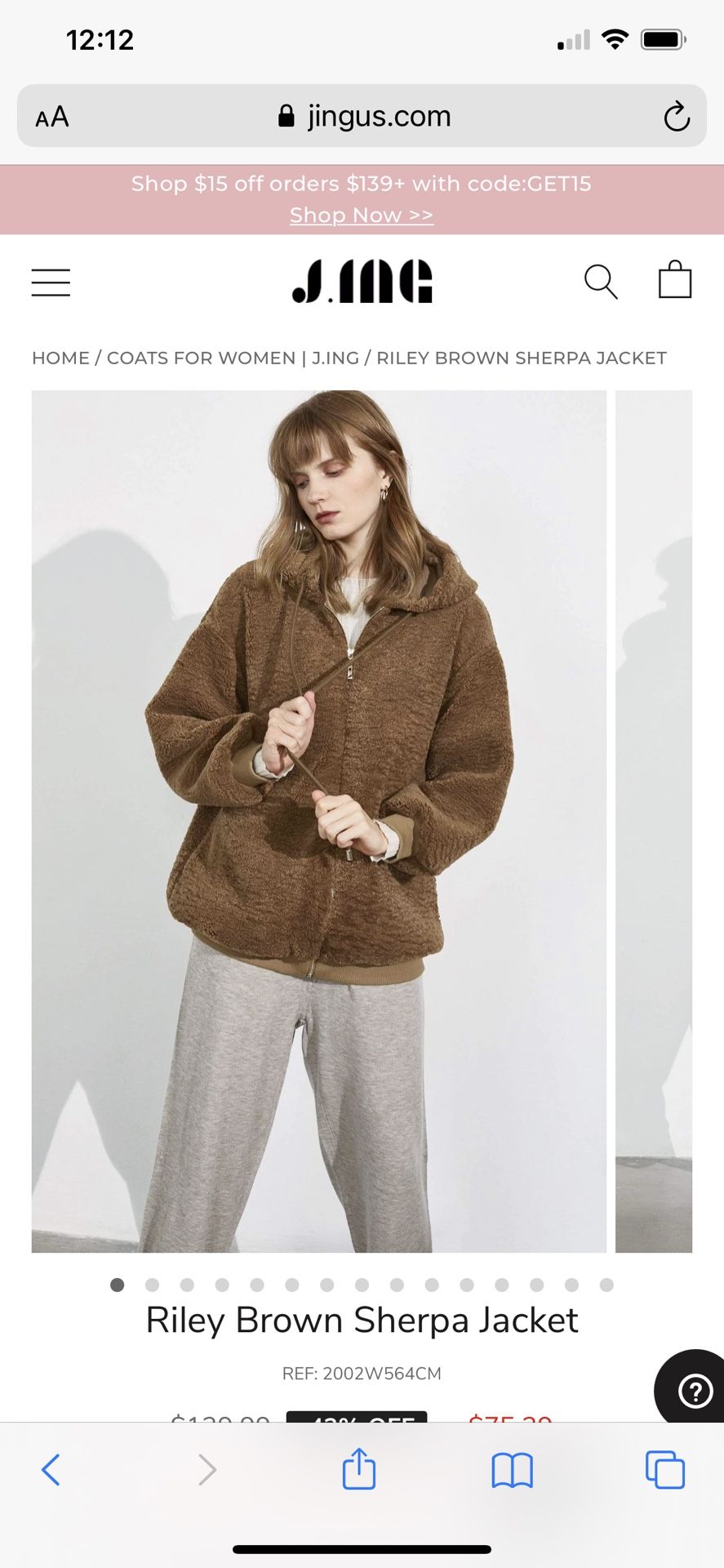 Cozy Sherpa Jacket Oversize And Relax 