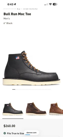 BLACK SIZE 9 STEEL TOE BOOTS EE WIDE