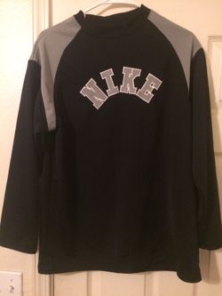 Nike polyester pull over sweatshirt size xl