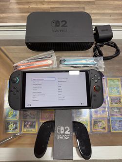 Nintendo Switch 2 Console with Dock and Accessories