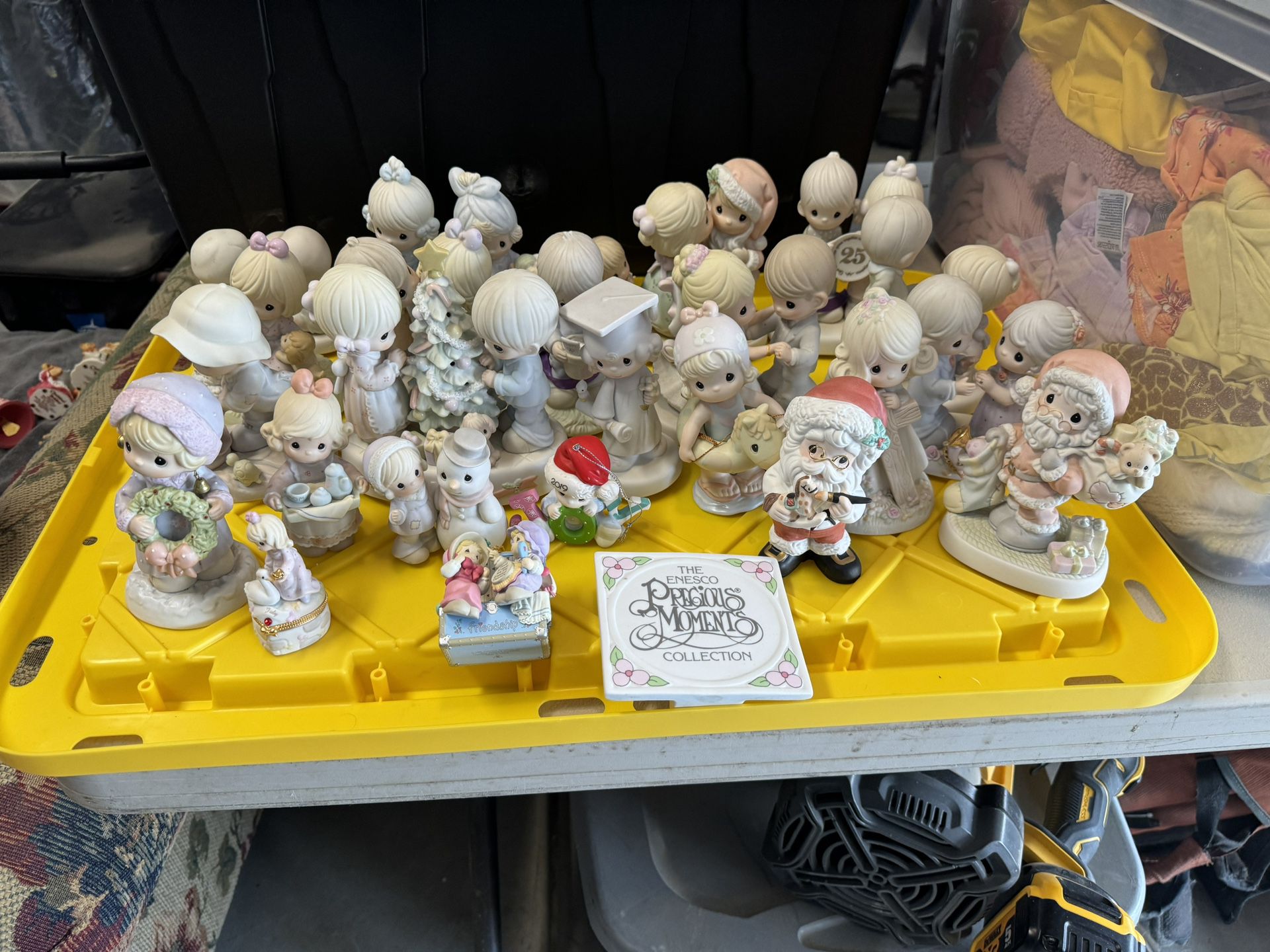 Lot Of 28 Vintage Precious Moments Figurines