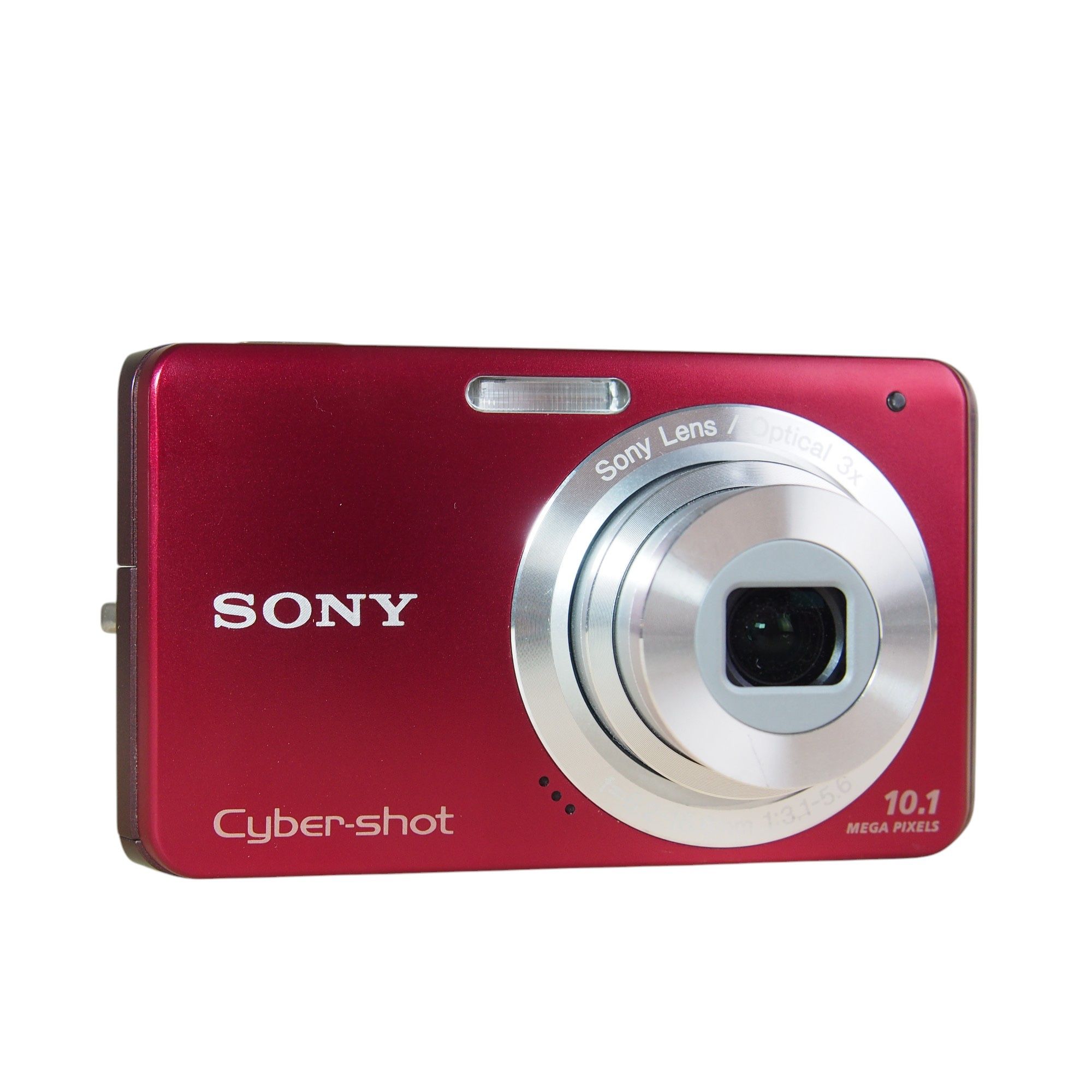 Sony CyberShot DSC-W180 10.1MP Digital Camera Bundle Red w/Charger + Battery EUC Comes with: Camera Charger Battery Wrist Strap *Guaranteed to work! F