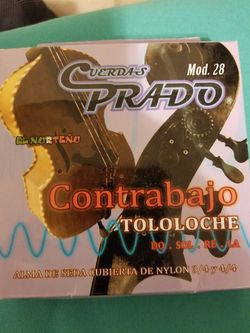 Tololoche Cuerdas de Nylon