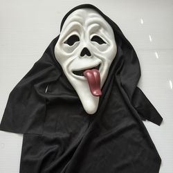 Scary Movie Ghost Face “Wazzup” Halloween Mask