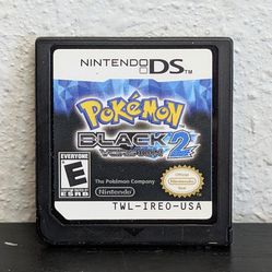 Nintendo Pokemon Black 2 Cartridge DS