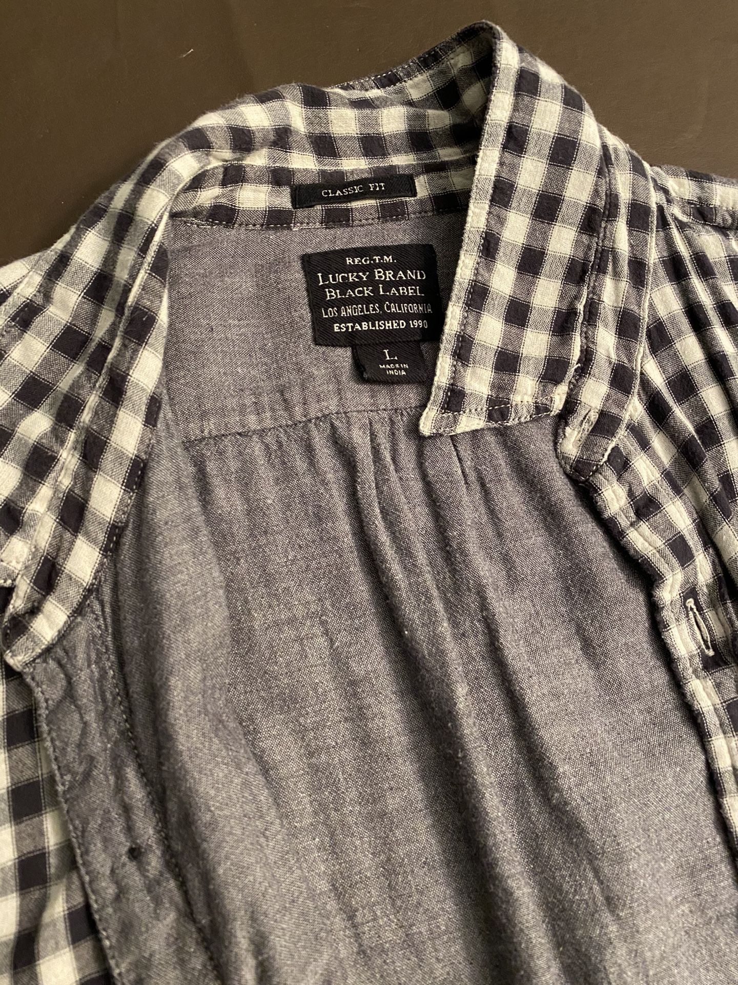 Men’s Lucky Brand Long Sleeve Button Down