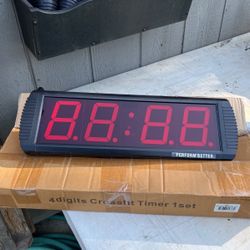 CrossFit Timer 4 Digit System. New 