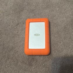 Lacie External Hard Drive Portable 
