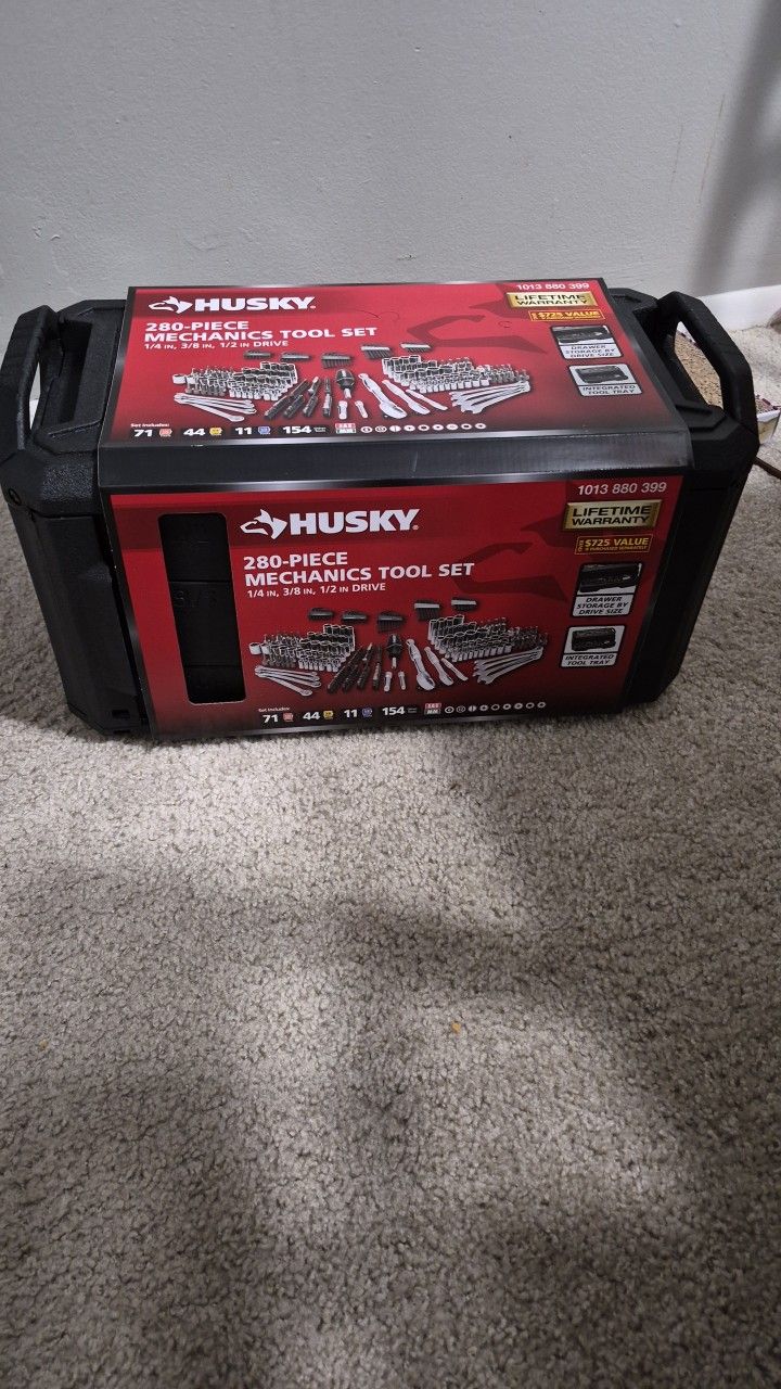 Husky 280pc Mechanic Tool Set