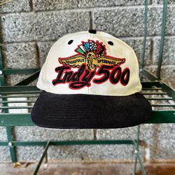 RARE 90s VINTAGE INDY 500 HAT 