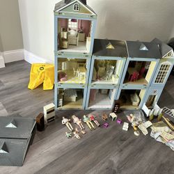 Lot 9 Jazwares Room By Room dollhouse
