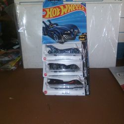 Batman Batmobiles Hot Wheels 