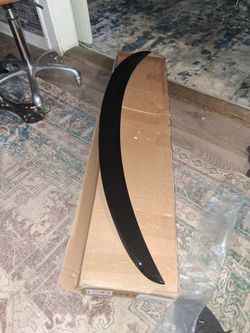 Rear Spoiler Wing Fit for KIA Forte Sedan 2014-2018 S/EX/LX/ K3 (4-Door Sedan Only), Glossy Black Sporty Style DeckLid Lip Exterior Accessories