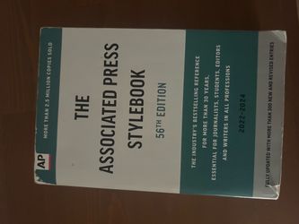 The Associated Press Stylebook 56th Edition