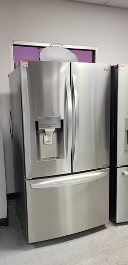 LG French Door Fridge – Stainless, Ice & Water Dispenser