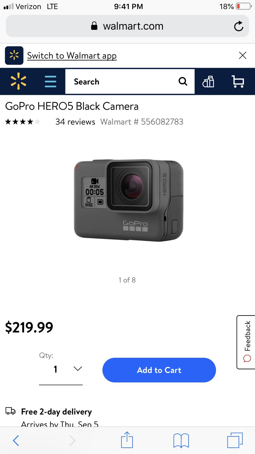 GoPro hero5 black