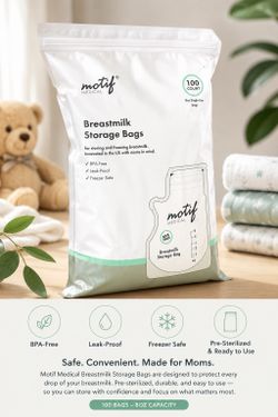 Brand New Motif Breastmilk Storage Bags 🍼